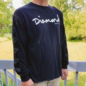 Diamond Supply Co // Men’s Long Sleeve T-shirt